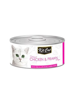 Buy Kit Cat Chicken & Prawn 80G in Saudi Arabia