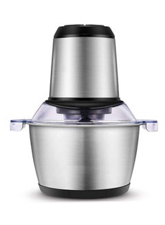 اشتري 3L Food Chopper Electric Food Processer Meat Grinder Cup Glass Bowl Blender For Lean Meat Chicken Vegetables Fruits في الامارات