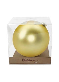 اشتري Bauble Matt Gold 15cm 1Pc/Box في الامارات