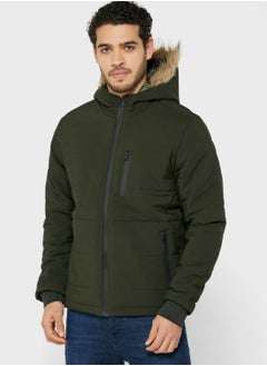 Buy Quilted Parka Jacket in UAE