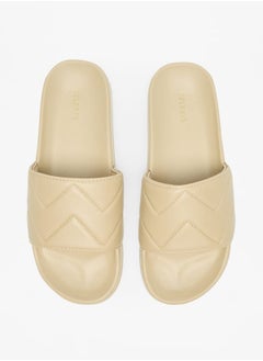 Buy Womens Quilted Slip-On Slides in Saudi Arabia