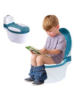 Buy Potty Seat, Kids Potty Training Toilet with PU Cushion, Training Potty Chair for Toddlers(Green) in Saudi Arabia