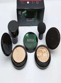 Buy Sunisa Mushroom Head Air Cushion CC Cream Foundation Long-Lasting Coverage of Blemishes,Even Skin Tone,Suitable for All Skin Types in UAE