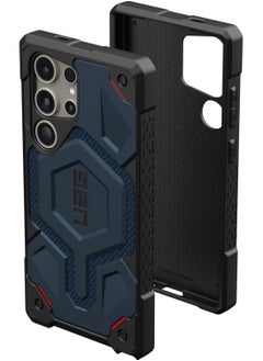 Buy UAG Monarch Pro Kevlar MagSafe Samsung Galaxy S24 ULTRA Case Cover [25 Feet Drop Tested] - Kevlar Mallard in UAE