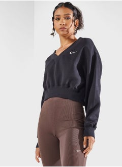 اشتري Nsw Phoenix Fleece Cropped Sweatshirt في السعودية