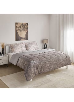 اشتري MaBelle Maison Ellen 3-Piece Cotton Twin Comforter Set 160 x 220 cm في الامارات