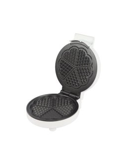 Buy Heart-shaped waffle maker Non-stick coating plates for easy cleaning 1000 watts in Saudi Arabia