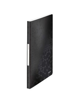 Buy Leitz Wow Pp Display Book A4, 40 Pockets, Black in UAE