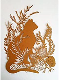 اشتري Wooden Laser Cut Decoration Piece 25Cm Width في مصر