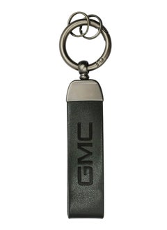 Buy Luxury Car Keychain Premium PU Leather Car Key Chain GMC - BLACK in Saudi Arabia