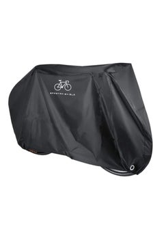 Buy Waterproof Bike Cover Heavy Duty Bicycle Cover with Double stitching & Heat Sealed Seams, Protection from UV Rain Snow Dust for Mountain Road Electric Bike Hybrid Outdoor Storage (Double) in UAE