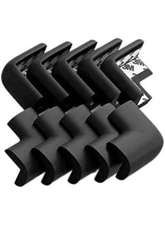 Buy Baby Safety Corner Protector Pack of 10 Pcs Table Corner Guards  Baby Proofing Corner Guards 3M Pre Taped Corner Protectors Child Safety Edge Guards Black Pack of 10 in UAE