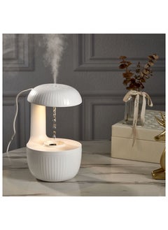 Buy TULIP Anti Gravity Humidifier for Home Office Large Room Bedroom Baby Plants ABS & Silica gel Aroma Diffusers & Humidifiers L 13 x W 13 x H 22.2 cm White in UAE