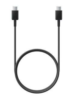 Buy Super Fast Usb-C To Usb-C Charging Cable For Samsung Black in Saudi Arabia
