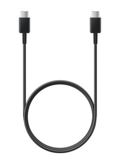 Buy Super Fast Usb-C To Usb-C Charging Cable For Samsung Black in Saudi Arabia