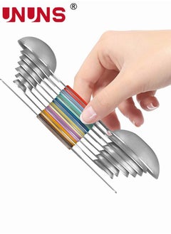 اشتري Magnetic Measuring Spoons Set,9-Piece Dual Sided Stackable Stainless Steel Kitchen Measuring Tool For Measuring Dry And Liquid Ingredients,Colorful في الامارات