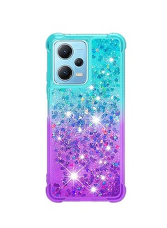 Buy Xiaomi Redmi Note 12 Pro 5G Case Cover Transparent Soft TPU Bling Comfortable Touch Function Protective Full Back Cover Protection Anti-drop Anti-scratch Mobile Phone Accessory in UAE