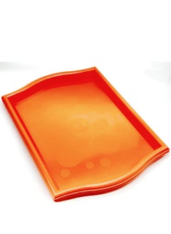 Buy Plastic Serving Tray 50X35 Cm in Saudi Arabia