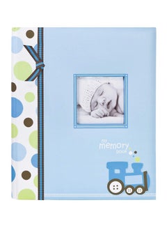 اشتري Lil Peach Train Baby Five Year Memory Book Photo Journal Cherish Every Precious Moment Of Your Babys First Years Blue في الامارات