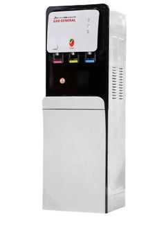 Buy GEO GENERAL Water Dispenser Model GSM-313LB, Hot & Cold, 5L/h Hot, 2L/h Cold, 550W Heating, 90W Cooling, 3 Taps, Cabinet in UAE