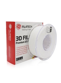 Buy Premium PLA 3D Printing Filament – Snow White | Non-Toxic, Easy Extrusion, Ideal for Fine Details in UAE