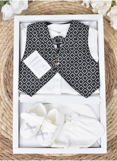 Buy 4-Piece Baby Suit Set with Gift Box in Saudi Arabia