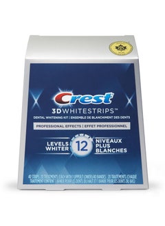 Buy 3DWhitestrips Professional Effects At-home Teeth Whitening Kit, 20 Treatments in UAE