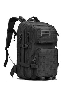 Buy Military Tactical Backpack 45L Assault Pack Army Molle Bug Out Bag Backpacks Black in Saudi Arabia