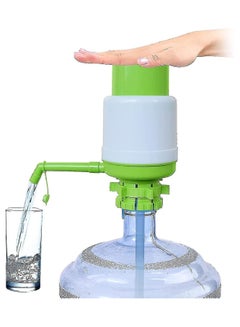 Buy Water Dispenser Pump for 5 Gallon Water Jug, 5 Gallon Bottled Drinking Water Manual Pump Dispenser,Green in UAE