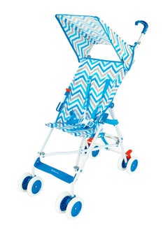 Buy Portable Compact Baby Travel Buggy Stroller - Blue in UAE