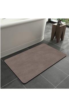 Buy Bath Mat Rug Rubber Non Slip Quick Dry   Thin Bathroom Rugs Fit Under Door,Washable Bathroom Floor Mats,Shower Rug for in Front of Bathtub Shower Room Sink ( 60*90) in Saudi Arabia