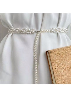 اشتري Korean Multi-Layer Pearl Waist Chain for DressesStyle one Style one في الامارات