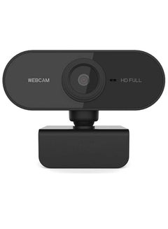 Buy 1080P 2MP Webcam 30fps Camera Noise-Reduction Microphone Web Cam Laptop Computer Camera USB Plug & Play with Extension Cable for Laptop Desktop in Saudi Arabia