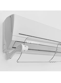 Buy Witforms / Premium Plus - Adjustable AC air Deflector Suitable for Split conditioners. Enhance Cooling and Heating Circulation, Transparent in UAE