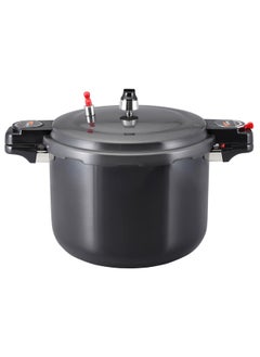 Buy Korean Pressure Cooker with Ceramic Coating, Pressure Cooker, Black, capacity 9.5 L in Saudi Arabia