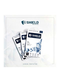 Buy SHIELD Screen Protector 9D Glass "Full Coverage" With Black Frame For Iphone 13/13 Pro - Black in Egypt