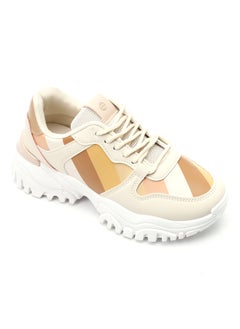 اشتري Striped Pattern Platform Sneakers في مصر