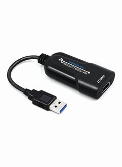 Buy Video Capture Card 1080P HDMI to USB 3.0 Audio Video Capture Cards Record to DSLR Camcorder Action Cam, Computer for Gaming, Streaming, Teaching, Video Conference or Live Broadcasting in Saudi Arabia
