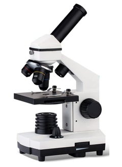 اشتري Microscope Compound Monocular Microscope 40X-2000X for Kids Students and Adults في الامارات