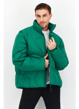 اشتري Men Sportswear Fit Training Jacket, Green في الامارات