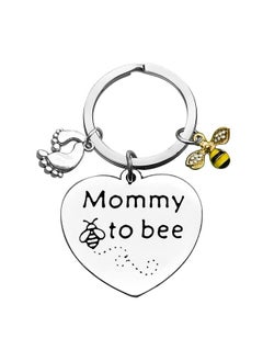 اشتري Mom To Be Gift New Mom Keychain Pregnancy Announcement Gift First Time Mom Gift Baby Announcement Jewelry Gift Mommy To Bee Keyring Parents To Be Gift Mommy To Be Gift Baby Shower Expecting Mom Gift في الامارات