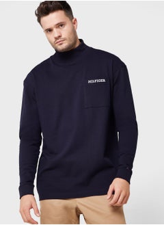 Buy Logo Crew Neck Sweatshirt in UAE