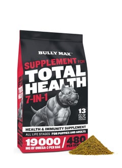 Buy Total Health 7 in 1 Health and Immunity Supplement Powder For Dogs 368g in UAE