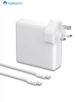 Buy 61W Macbook Charger, Macbook Pro Charger, Power Supply Cable Adapter for Macbook Pro 13 14 15 16 Inch, MacBook Air 13 Inch, iPad Pro 2022/2021/2020/2019/2018, Included 6.6ft USB C to USB C Cable in Saudi Arabia