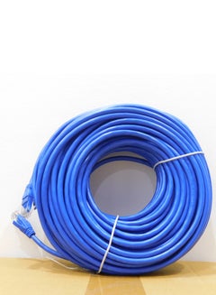 Buy cable network dsl cat 6 blue 30m high speed data transportation in Saudi Arabia