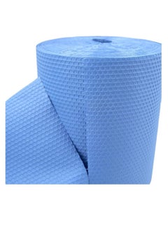 Buy Jumbo Blue Microfiber Kitchen Towel Roll Extra Thick - 475 Pieces in Saudi Arabia