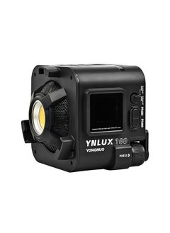 اشتري YONGNUO YNLUX100 Compact LED Video Light COB Photography Fill Light 100W 5600K Dimmable 9 Lighting Effects Bowens Mount for Outdoor Portrait Photography Vlog Live Streaming Video في السعودية