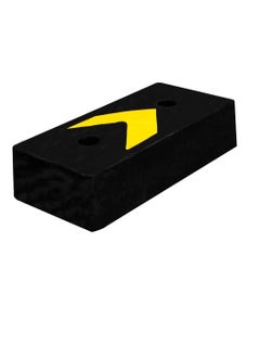 Buy BERRY 375 MM Rubber Wall Protector | Reflective Heavy duty Wall Guard - Black | Protect Your Walls from Damage - Ideal for Warehouse Loading Docks and Ports in UAE