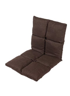 Buy Foldable and adjustable floor chair with comfortable padding for home, trips and camping Easy to fold and store in Saudi Arabia