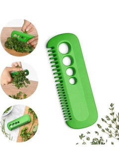 Buy Vegetable Herb Remover Kale Oregano Parsley Coriander Stripper Looseleaf Comb Household Tools Portable Kitchen Gadgets in UAE